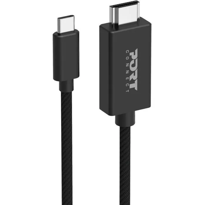 Port Designs - Chargeur GaN 65W - Pack 4 en 1 - Câble USB-C, Adaptateur, Câble HDMI 4K UHD - Housse de transport incluse Port Designs - Chargeur GaN 65W - Pack 4 en 1 - Câble USB-C, Adaptateur, Câble HDMI 4K UHD - Housse de transport incluse