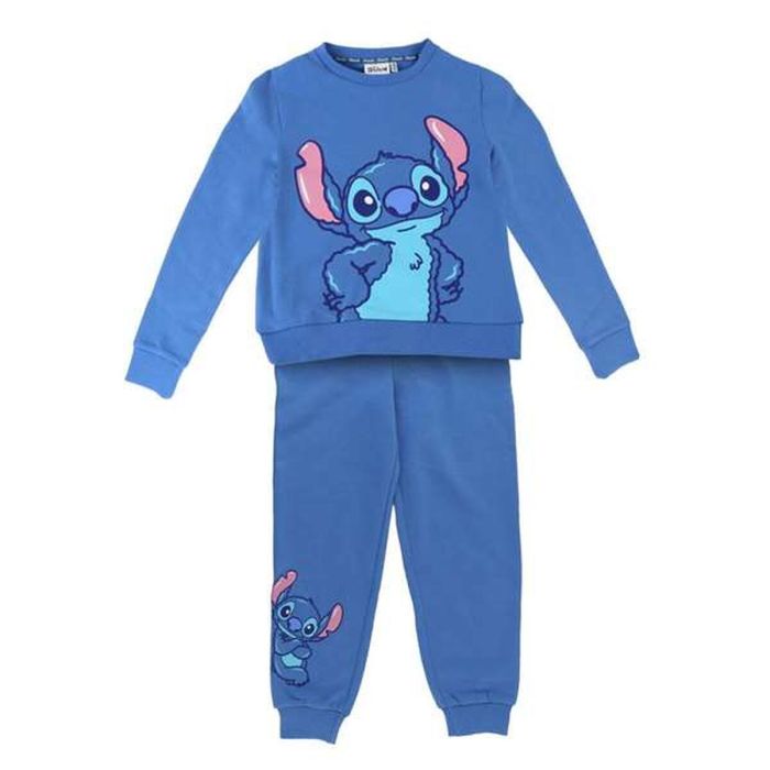 Survêtement Enfant Stitch Bleu 14 Ans