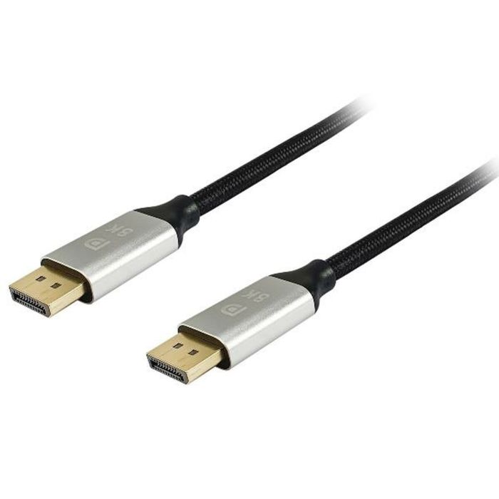 EQUIP Câble DisplayPort 1.4 Premium 119262 Mâle/Mâle 2m 8K/60Hz Compatible HDCP 2.2 Or