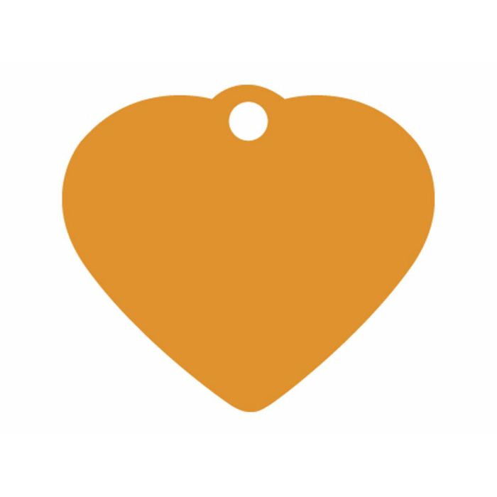 Plaque d'identification Imarc Heart Orange 0 Plaque d'identification Imarc Heart Orange 0