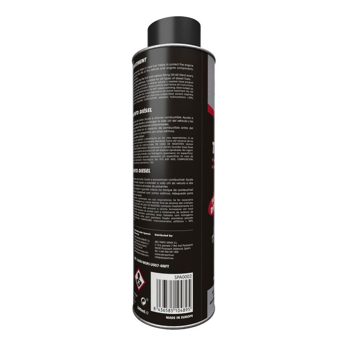 Traitement diesel Sparco 300 ml 4 Traitement diesel Sparco 300 ml 4