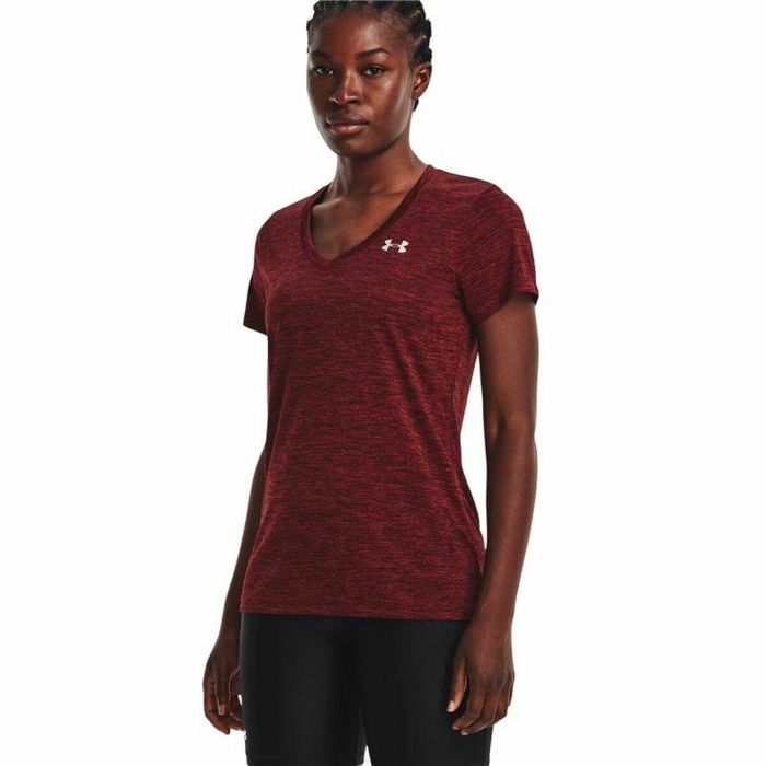 T-shirt à manches courtes femme Under Armour Rouge foncé 0 T-shirt à manches courtes femme Under Armour Rouge foncé 0