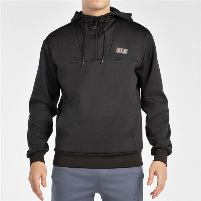 Sweat à capuche homme +8000 Esvein Noir L 5
