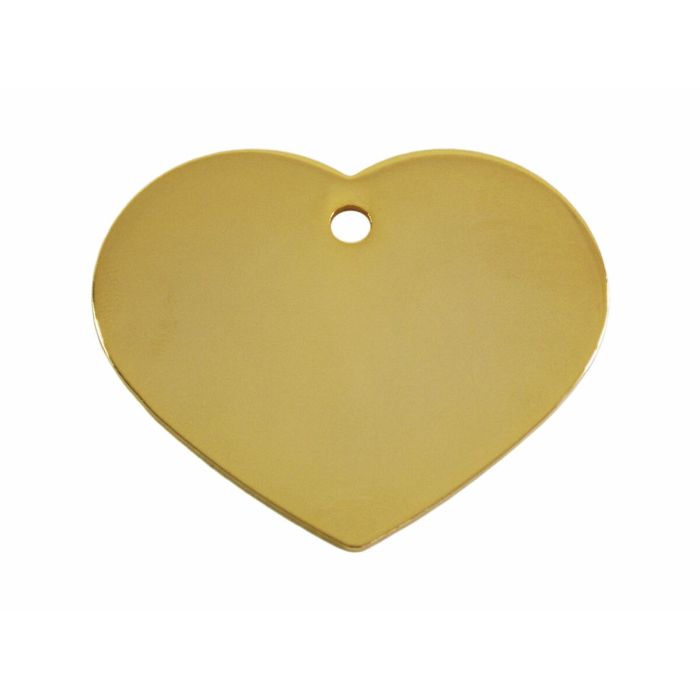 Plaque d'identification pour collier Imarc Heart Jaune Doré 0 Plaque d'identification pour collier Imarc Heart Jaune Doré 0