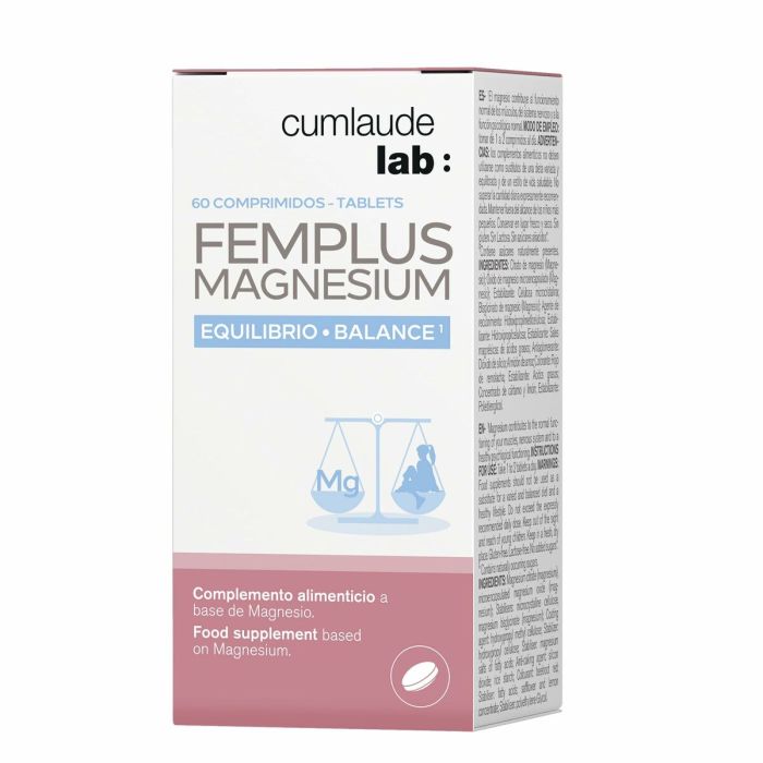 Supplément Alimentaire Cumlaude Lab FEMPLUS MAGNESIUM 60 Unités