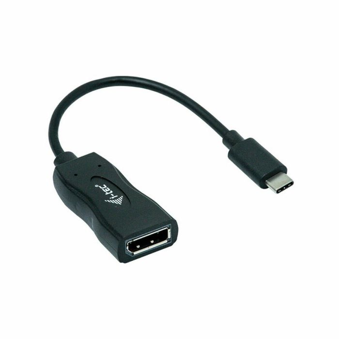 Adaptateur USB C vers DisplayPort i-Tec C31DP60HZP Noir 1 Adaptateur USB C vers DisplayPort i-Tec C31DP60HZP Noir 1