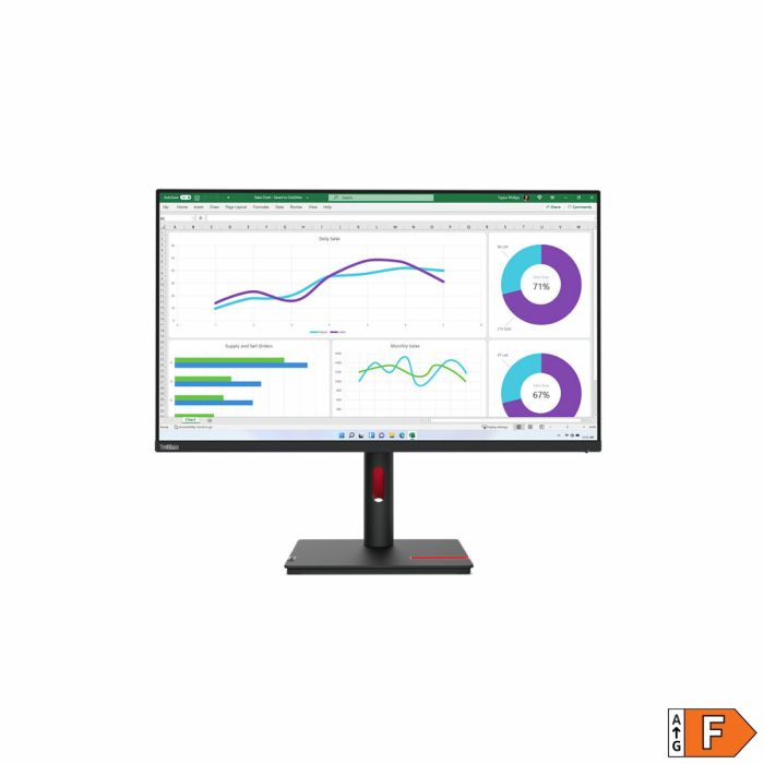 Écran Lenovo ThinkVision T32P-30 32" IPS LED 6
