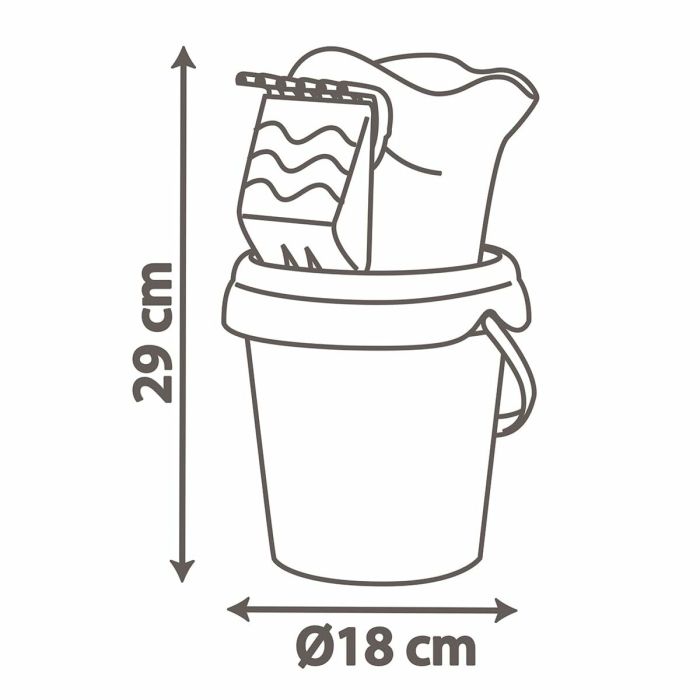 Arrosoir Smoby Spidey Bucket MM Garni Plastique 3 Arrosoir Smoby Spidey Bucket MM Garni Plastique 3