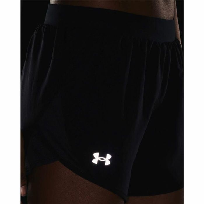 Short de Sport pour Femme Under Armour Fly-By 2.0 Noir 2