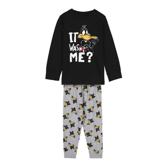 Pyjama Enfant Looney Tunes Noir 0 Pyjama Enfant Looney Tunes Noir 0