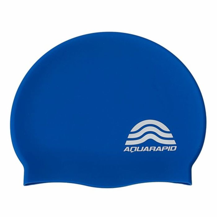 Bonnet de bain Aquarapid Cuffia Bleu Silicone