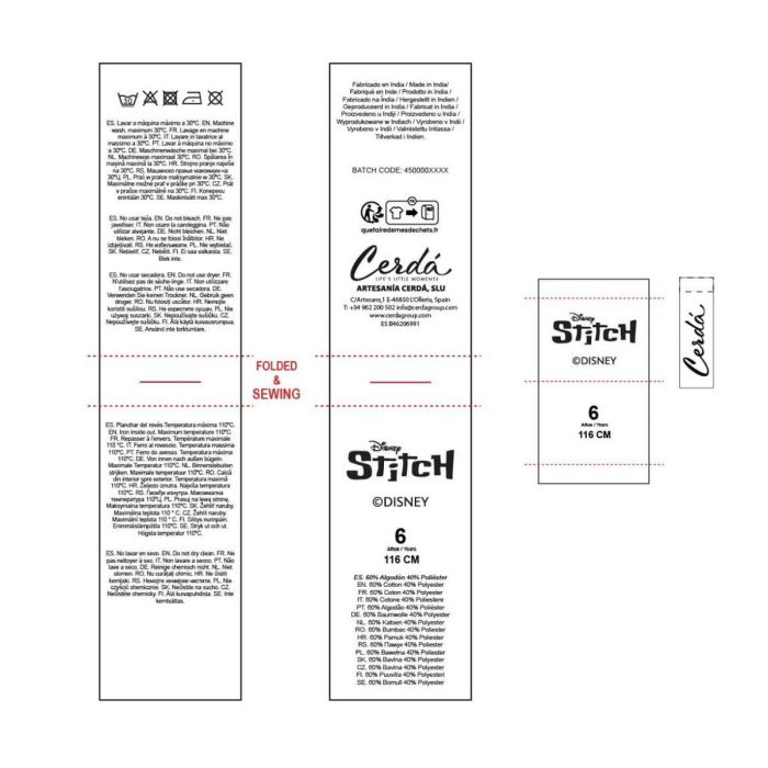 Sweat-shirt à capuche fille Stitch Rose 1 Sweat-shirt à capuche fille Stitch Rose 1