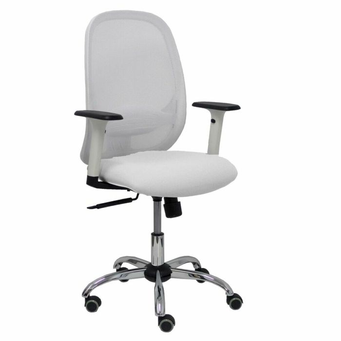 Chaise de Bureau Piqueras y Crespo 354CRRP Blanc Avec accoudoirs