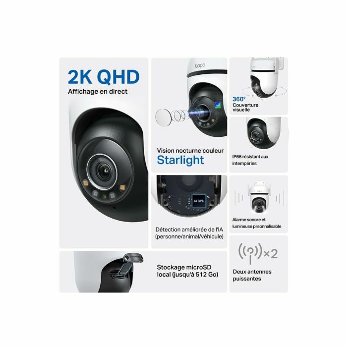 Camescope de surveillance TP-Link TAPO C520WS 23 Camescope de surveillance TP-Link TAPO C520WS 23