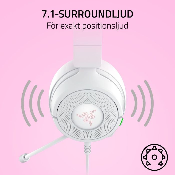 Casque Razer RZ04-05350300-R3M1 Blanc 7