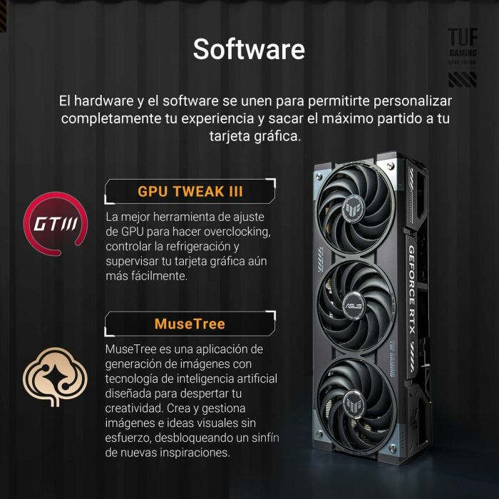 Carte Graphique Asus 90YV0LZ0-M0NA00 12 GB nvidia geforce rtx 5070 GDDR6 25