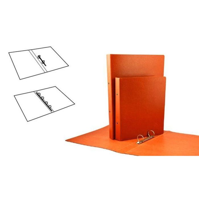 Reliure à anneaux Mariola Marron 1/4 (50 Unités) 1