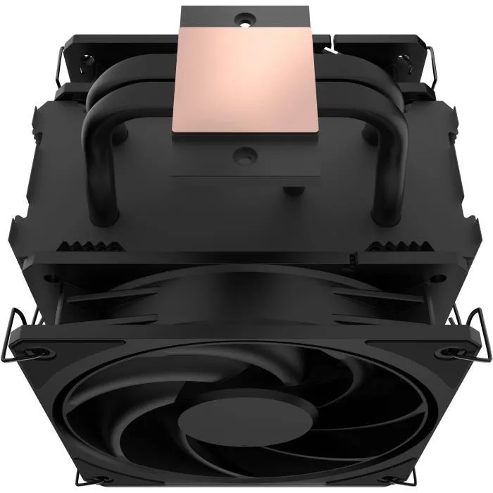 Cooler Master V4 ALPHA 3DHP Black - Ventirad CPU avec technologie 3DHP, double ventilateur 120mm, compatibilité Intel LGA1700/1200 et AMD AM5/AM4, noir, 161 mm Cooler Master V4 ALPHA 3DHP Black - Ventirad CPU avec technologie 3DHP, double ventilateur 120mm, compatibilité Intel LGA1700/1200 et AMD AM5/AM4, noir, 161 mm