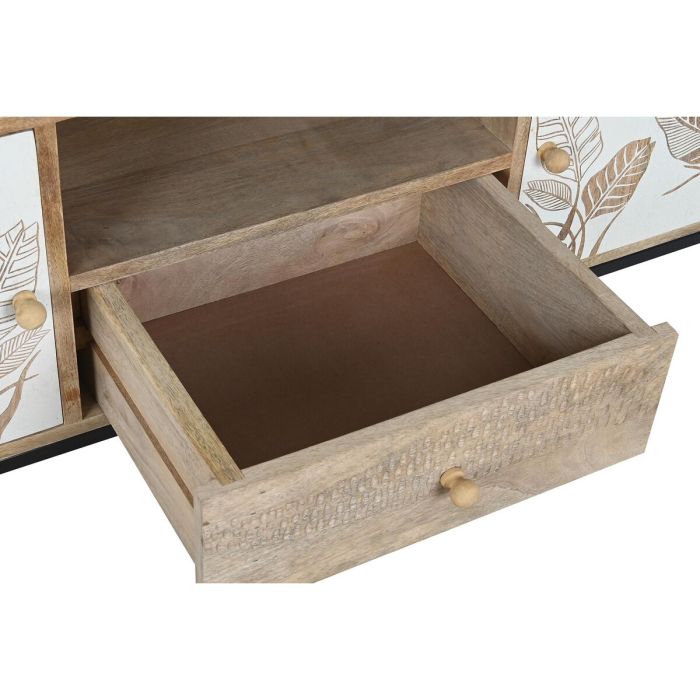 Meubles de télévision DKD Home Decor Métal Bois de manguier (140 x 40 x 50 cm) 4