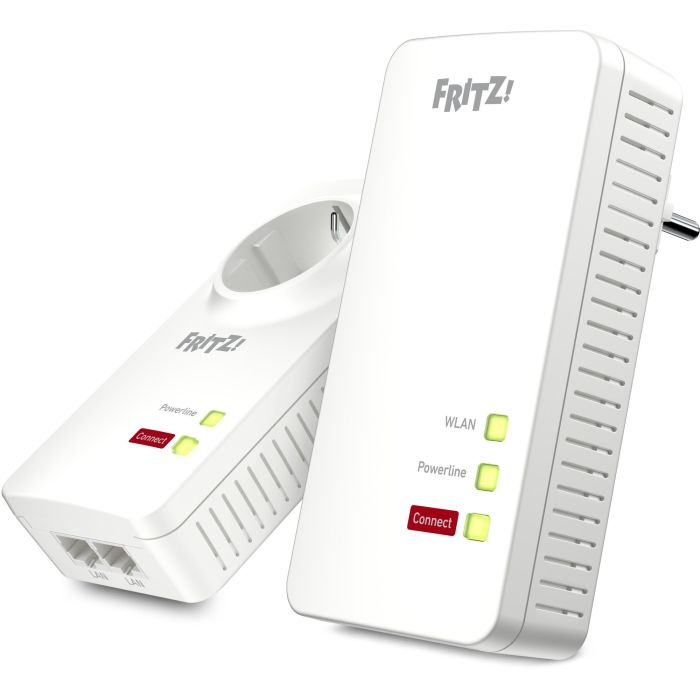 INTD AVM FRITZ! Powerline 1260E WLAN Set 1200Mbit/s Eingebauter Ethernet-Anschluss WLAN Weiß 1