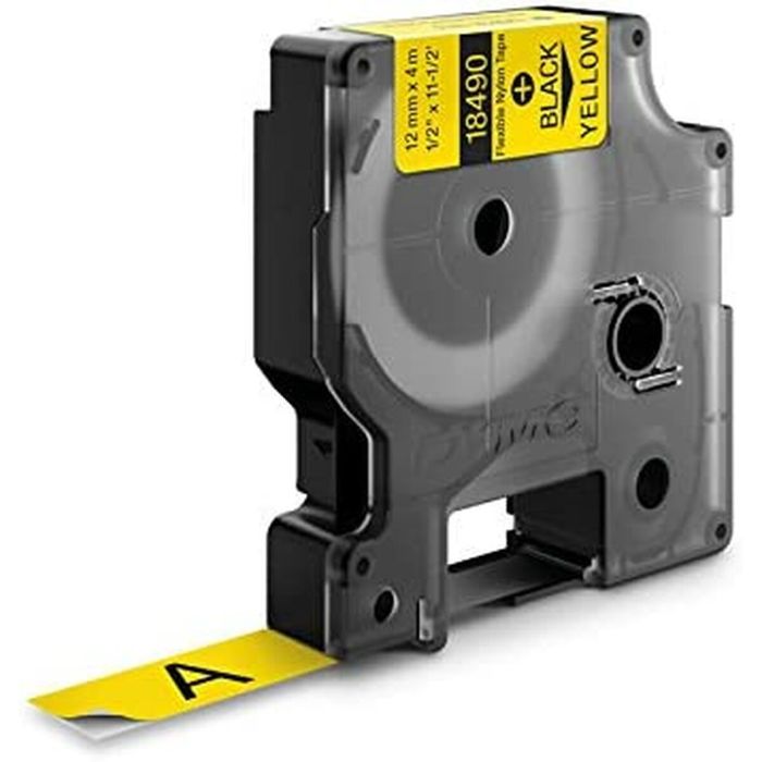 Ruban stratifié Dymo Nylon Flexible IND Multicouleur Noir/Jaune 5