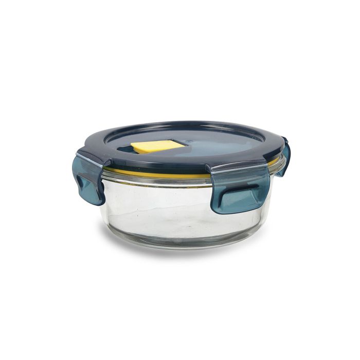 Boîte à lunch hermétique Quid Astral 400 ml 14 x 14 x 6 cm Bleu verre 0 Boîte à lunch hermétique Quid Astral 400 ml 14 x 14 x 6 cm Bleu verre 0