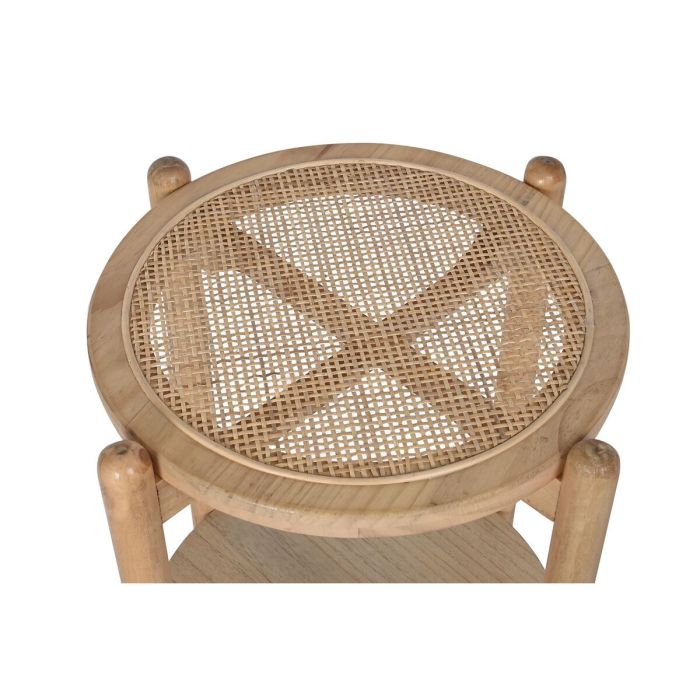 Petite Table d'Appoint DKD Home Decor Naturel 38 x 38 x 54,5 cm 41 x 41 x 55,5 cm 3