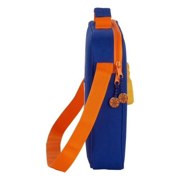 Cartable d'école Valencia Basket Bleu Orange (38 x 28 x 6 cm) 1 Cartable d'école Valencia Basket Bleu Orange (38 x 28 x 6 cm) 1