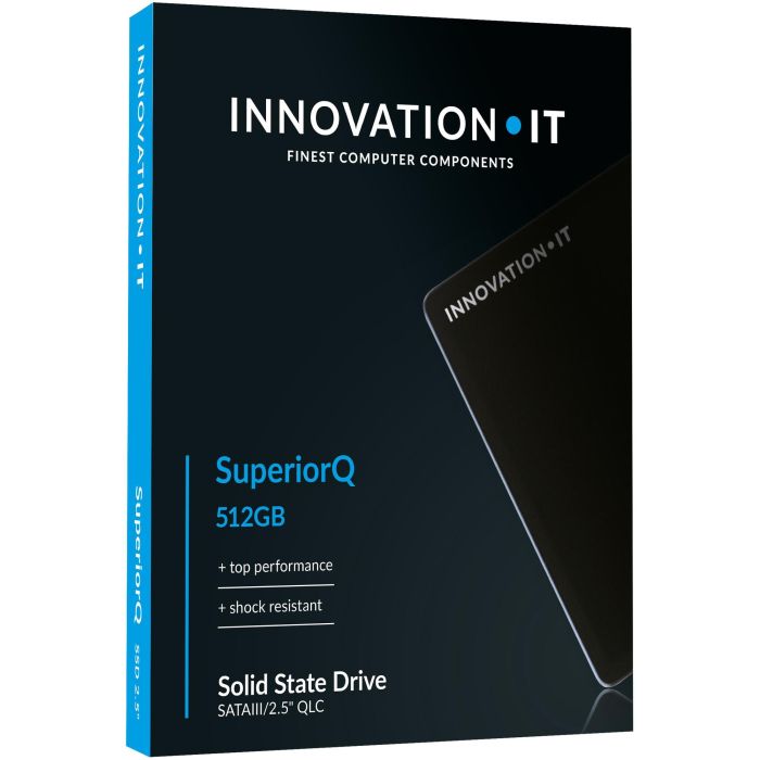 2.5" 512GB InnovationIT SuperiorQ BULK (QLC) 2 2.5" 512GB InnovationIT SuperiorQ BULK (QLC) 2