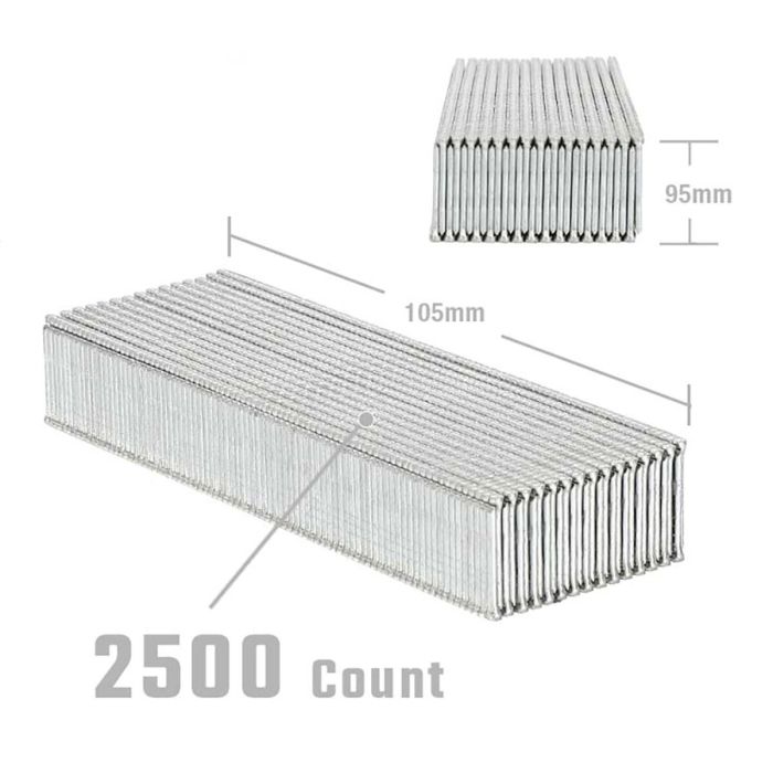 Agrafes Workpro Q235 12 mm 10 mm 1