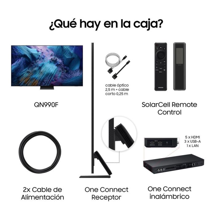 TV intelligente Samsung TQ98QN990FTXXC 98" 8K Ultra HD HDR Neo QLED 5