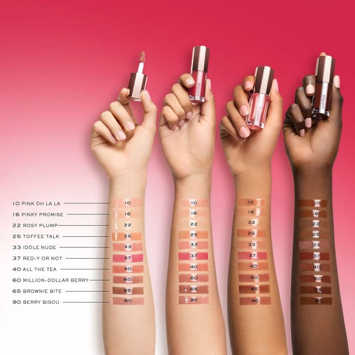 Gloss Lancôme IDÔLE MAKE-UP Nº 22-Rosy Plump 9 ml 4