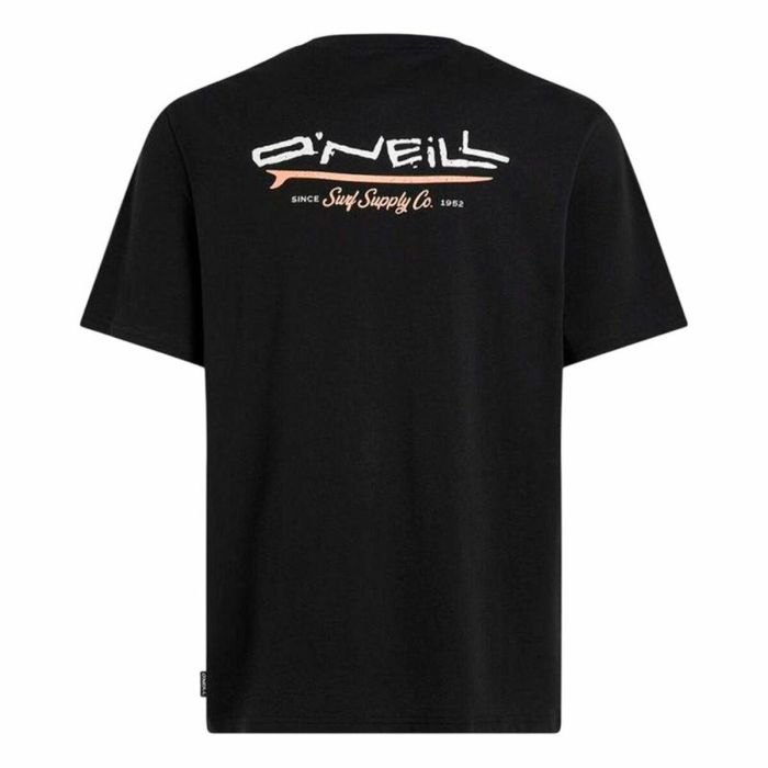 T-shirt à manches courtes homme O'Neill Retro Back Print Noir 3