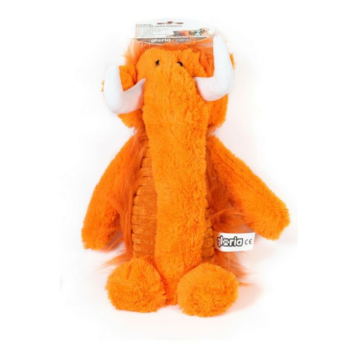 Jouet pour chien en peluche Gloria Orange Polyester polypropylène Monstre 20 x 35 cm 3