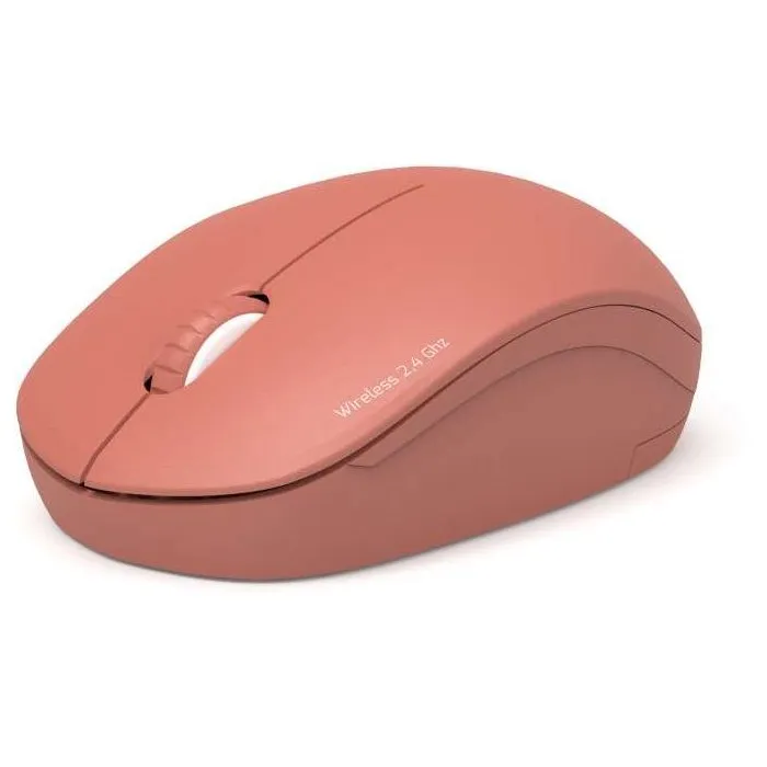 PORT Designs - 900542 - Souris sans fil Collection II, technologie Wireless 2.4 GHz, silencieuse, design compact, couleur Terracotta