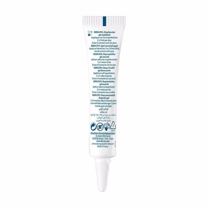 Ducray Keracnyl Gel Anti-Dessèchement Points Noirs 10 mL 1 Ducray Keracnyl Gel Anti-Dessèchement Points Noirs 10 mL 1