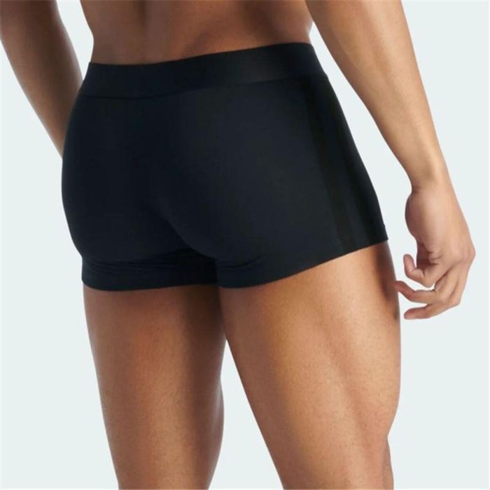 Boxer pour homme Adidas Low Rise 3 Stripes Active Noir 2 Unités