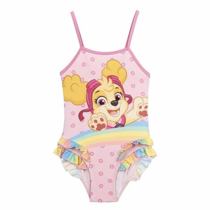 Maillot de Bain Fille The Paw Patrol Rose clair 7-8 ans 0 Maillot de Bain Fille The Paw Patrol Rose clair 7-8 ans 0