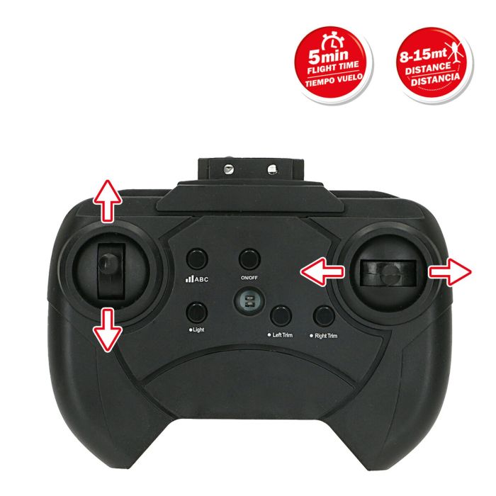 Hélicoptère télécommandé Speed & Go (4 Unités) 4 Hélicoptère télécommandé Speed & Go (4 Unités) 4