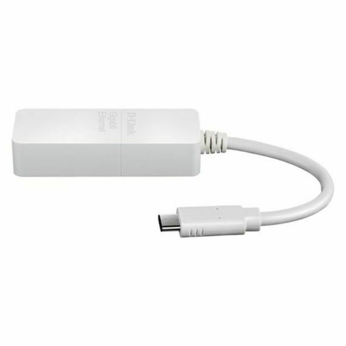 Convertisseur USB 3.0 vers Gigabit Ethernet D-Link DUB-E130 Blanc 1