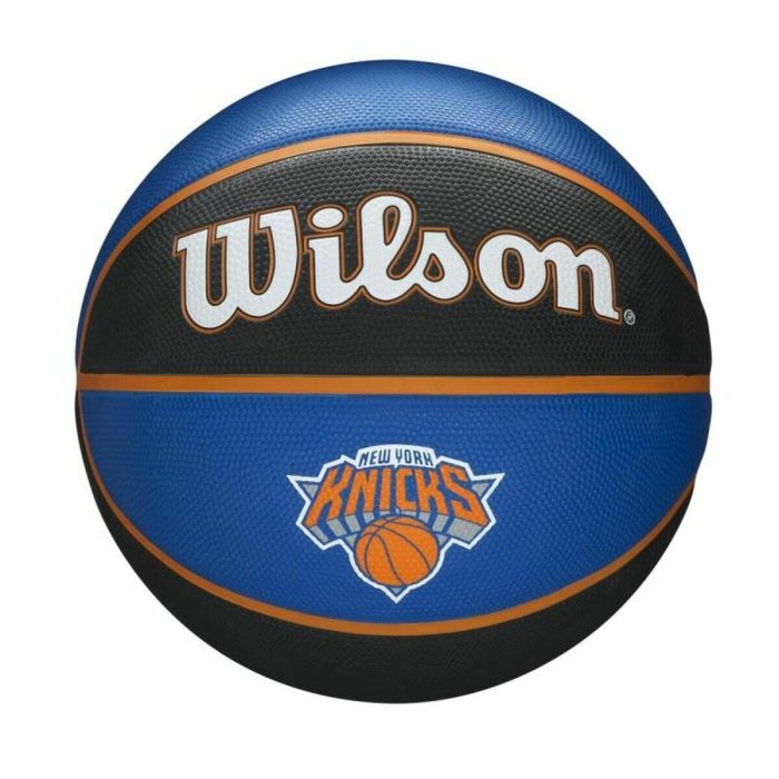 Ballon de basket Wilson NBA Team Tribute Knicks Bleu 7 Caoutchouc 0 Ballon de basket Wilson NBA Team Tribute Knicks Bleu 7 Caoutchouc 0