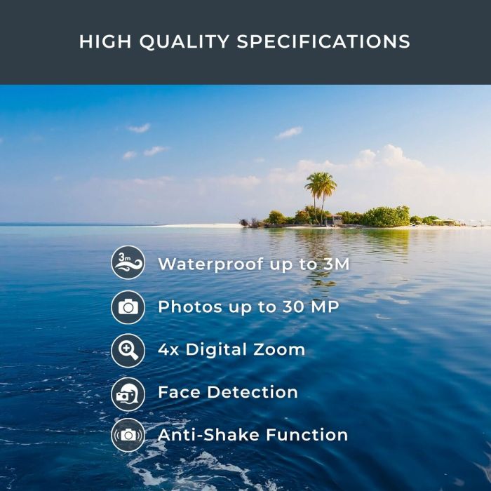 Appareil Photo Numérique Aquapix W3027 1 Appareil Photo Numérique Aquapix W3027 1