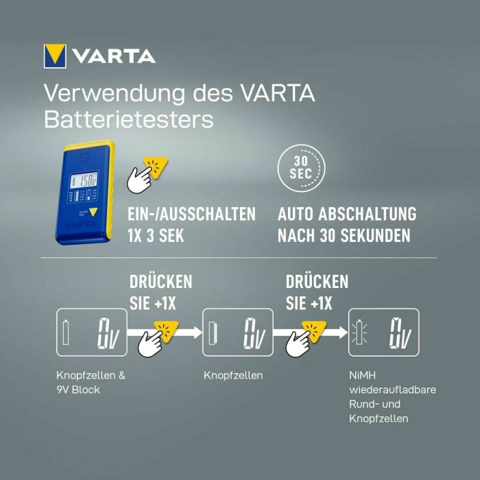 Batteries Varta LR44 6