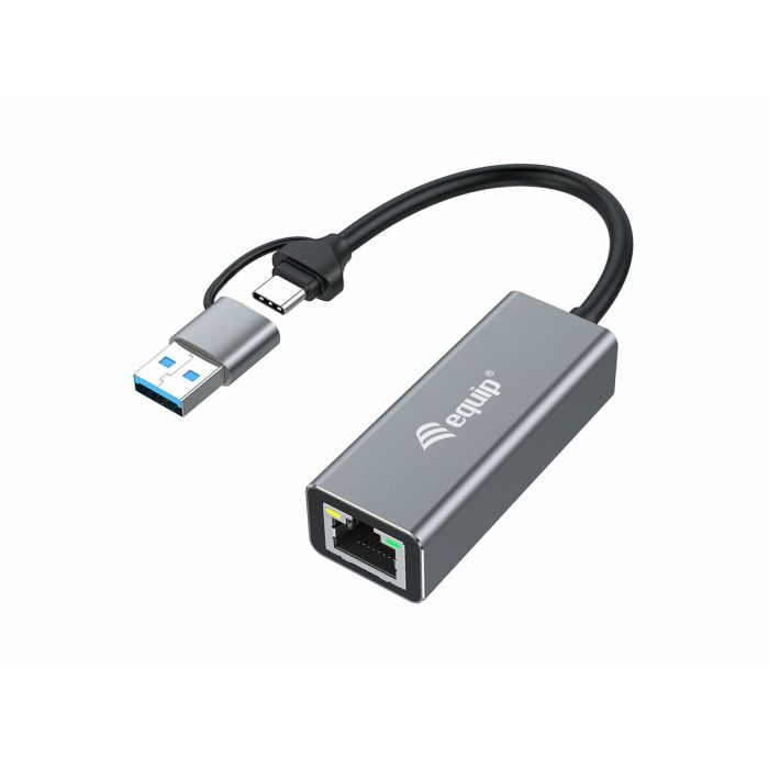 Adaptateur USB-C vers RJ45 Equip 133495 4 Adaptateur USB-C vers RJ45 Equip 133495 4