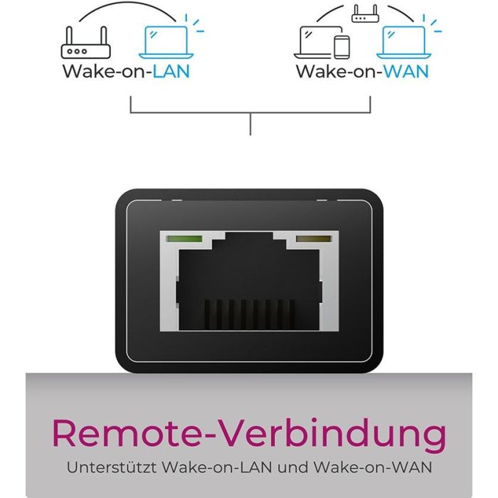 ICY BOX IB-HUB1419-LAN USB 3.0/USB-C HUB 3xUSB 3.0  1xGigabit LAN 3