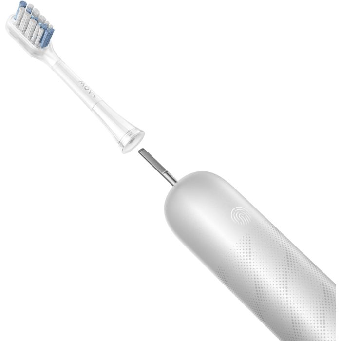 Brosse a dents électrique - MOVA - FRESH PRO - Silver - Oscillo-rotatif a pulsations 1