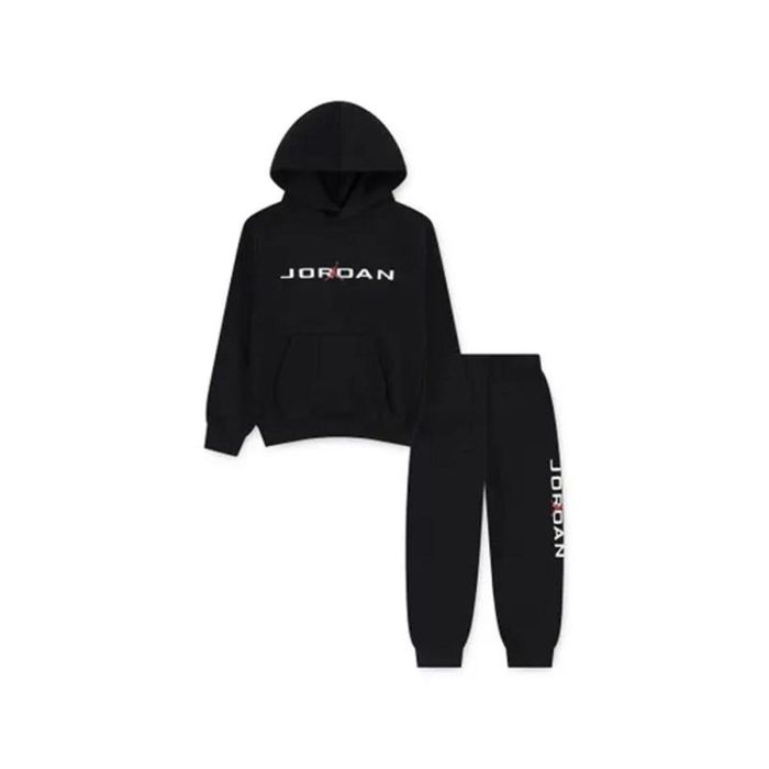 Ensemble de Sport pour Enfants Jordan Mj Stretch Hbr Flc Set Noir 2 Pièces 0 Ensemble de Sport pour Enfants Jordan Mj Stretch Hbr Flc Set Noir 2 Pièces 0