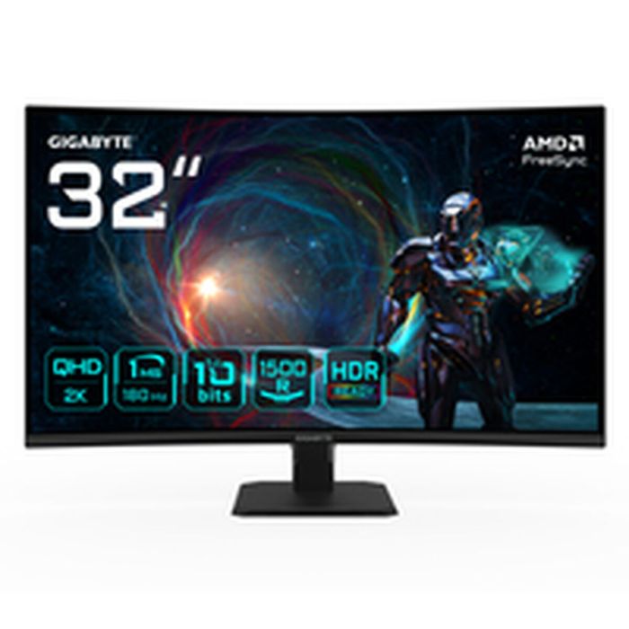 Monitor Gaming Gigabyte 20VM0-GS32QCABM-1EUR Quad HD 31,5" 26