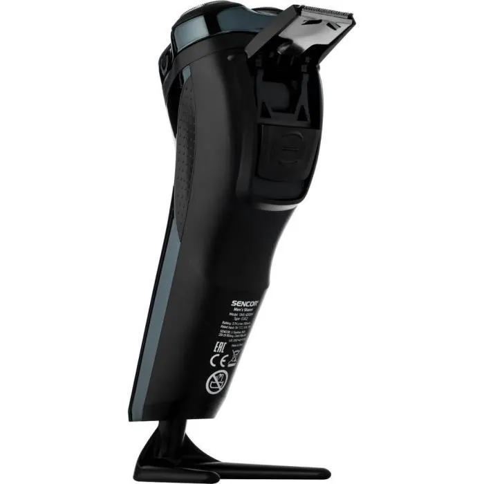 Sencor Rasoir Électrique SMS 4210BK avec Lames Inox, Tondeuse à Favoris, Autonomie 50 min, Technologie Direct Drive et Accessoires Sencor Rasoir Électrique SMS 4210BK avec Lames Inox, Tondeuse à Favoris, Autonomie 50 min, Technologie Direct Drive et Accessoires