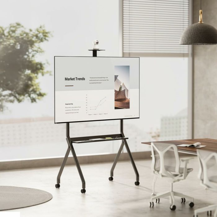 Support de table d'écran MacLean MC-114 B 100" 55" 4